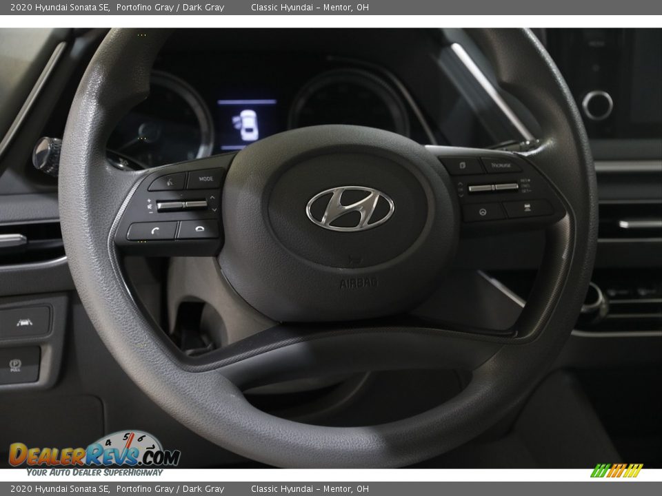 2020 Hyundai Sonata SE Portofino Gray / Dark Gray Photo #7