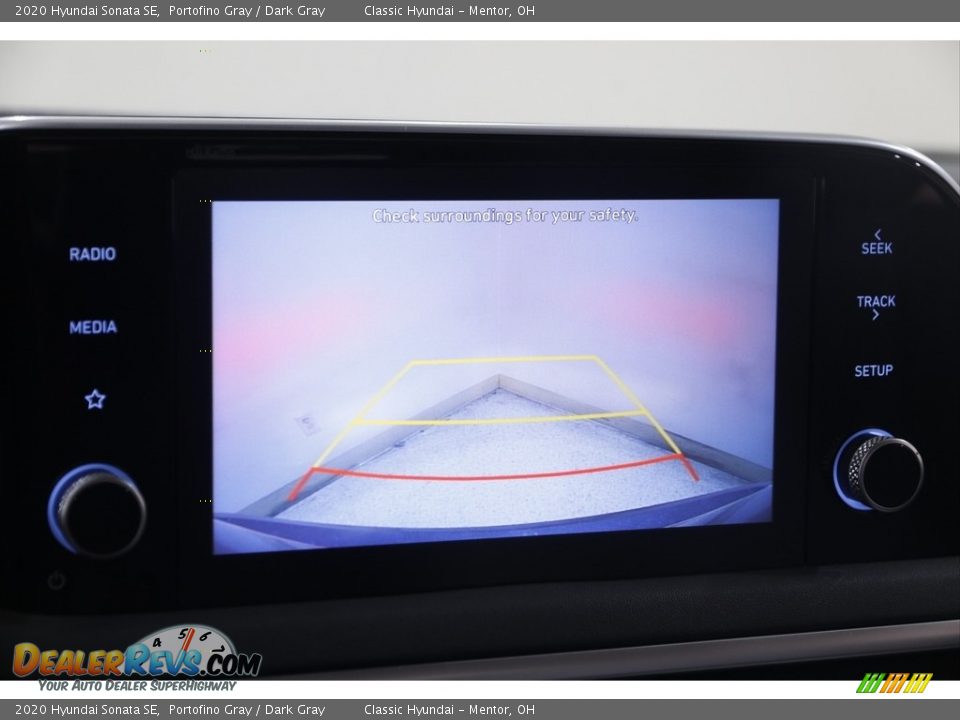 2020 Hyundai Sonata SE Portofino Gray / Dark Gray Photo #11