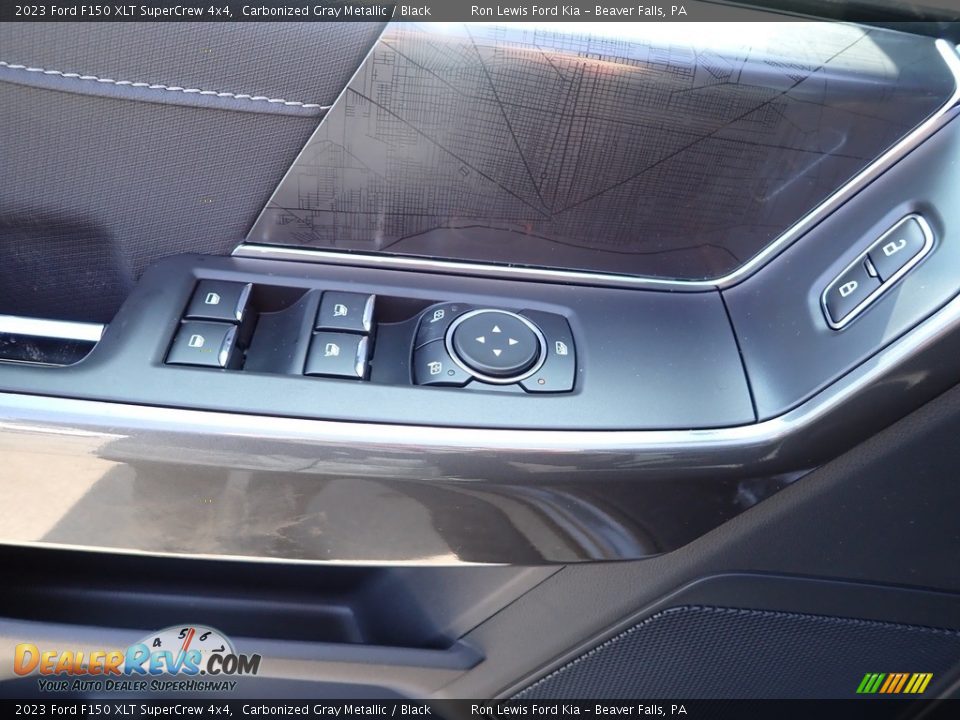 2023 Ford F150 XLT SuperCrew 4x4 Carbonized Gray Metallic / Black Photo #16