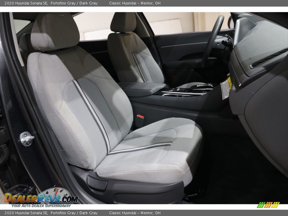 2020 Hyundai Sonata SE Portofino Gray / Dark Gray Photo #14