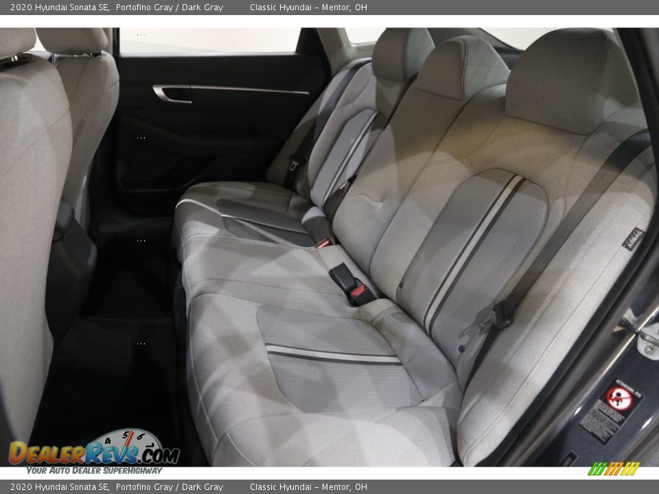 2020 Hyundai Sonata SE Portofino Gray / Dark Gray Photo #16