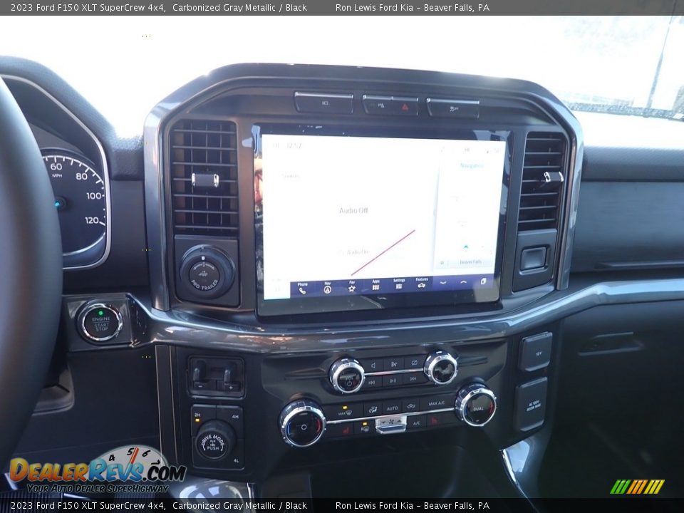 2023 Ford F150 XLT SuperCrew 4x4 Carbonized Gray Metallic / Black Photo #18