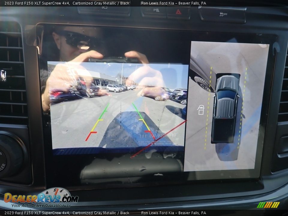 2023 Ford F150 XLT SuperCrew 4x4 Carbonized Gray Metallic / Black Photo #19