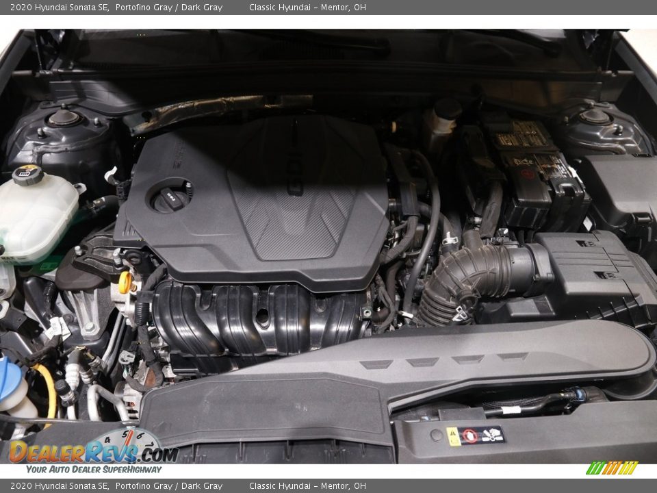 2020 Hyundai Sonata SE Portofino Gray / Dark Gray Photo #18
