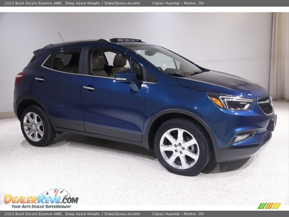 2020 Buick Encore Essence AWD Deep Azure Metallic / Shale/Ebony Accents Photo #1