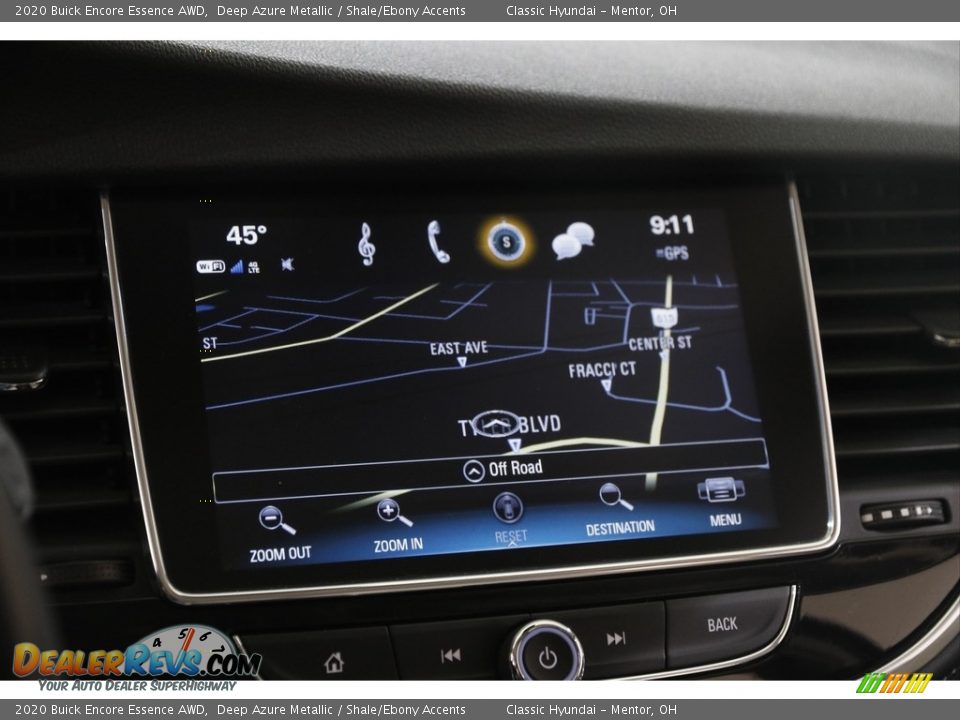 2020 Buick Encore Essence AWD Deep Azure Metallic / Shale/Ebony Accents Photo #10