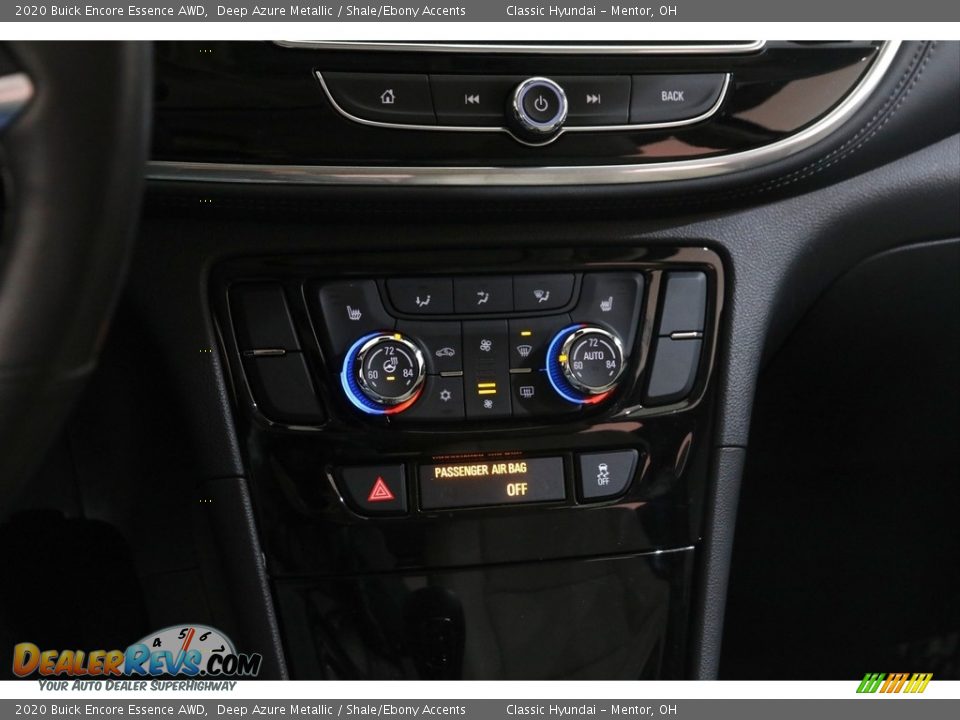 2020 Buick Encore Essence AWD Deep Azure Metallic / Shale/Ebony Accents Photo #14