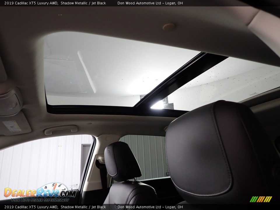 2019 Cadillac XT5 Luxury AWD Shadow Metallic / Jet Black Photo #4