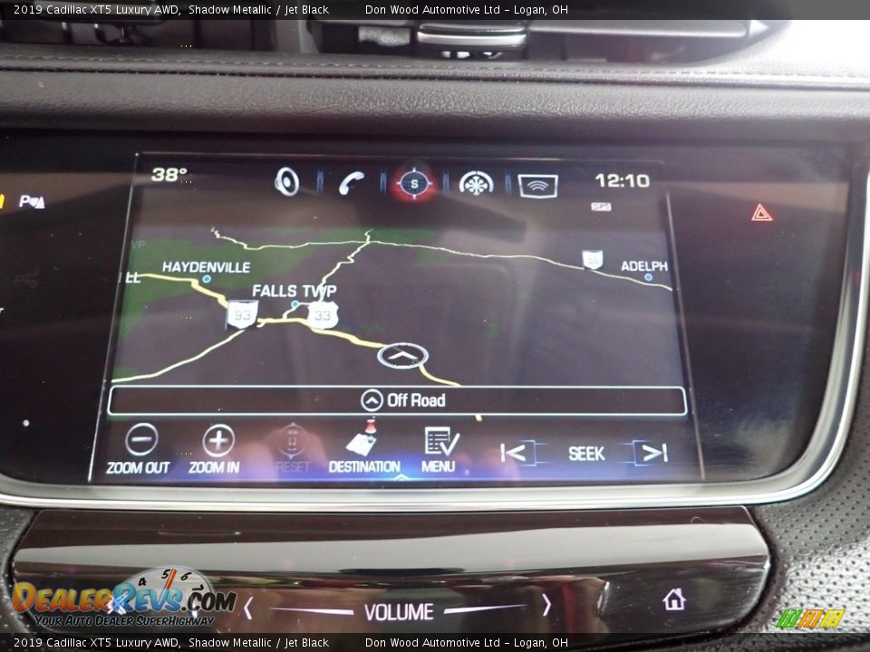 2019 Cadillac XT5 Luxury AWD Shadow Metallic / Jet Black Photo #5