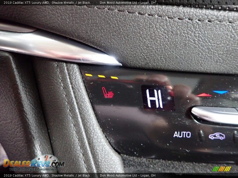 2019 Cadillac XT5 Luxury AWD Shadow Metallic / Jet Black Photo #6
