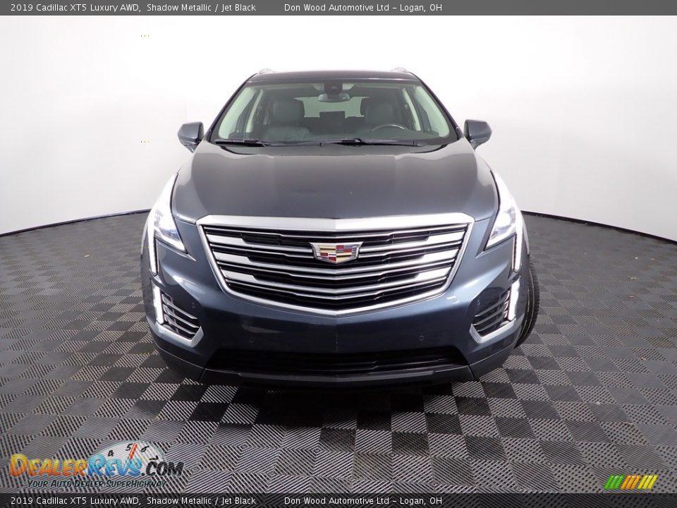 2019 Cadillac XT5 Luxury AWD Shadow Metallic / Jet Black Photo #7