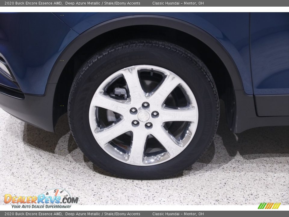 2020 Buick Encore Essence AWD Deep Azure Metallic / Shale/Ebony Accents Photo #21