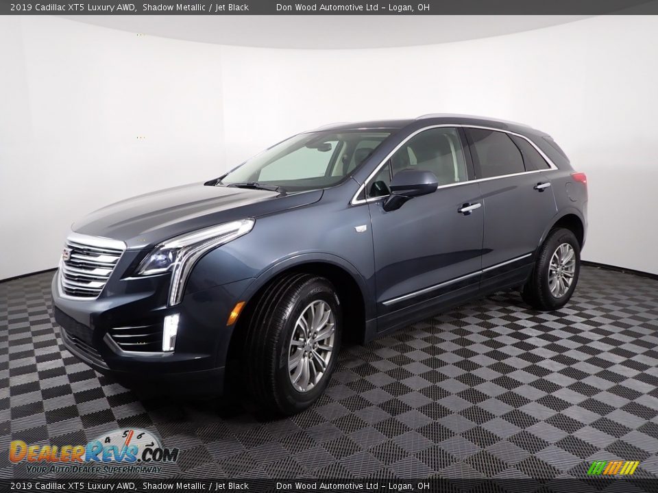 2019 Cadillac XT5 Luxury AWD Shadow Metallic / Jet Black Photo #8