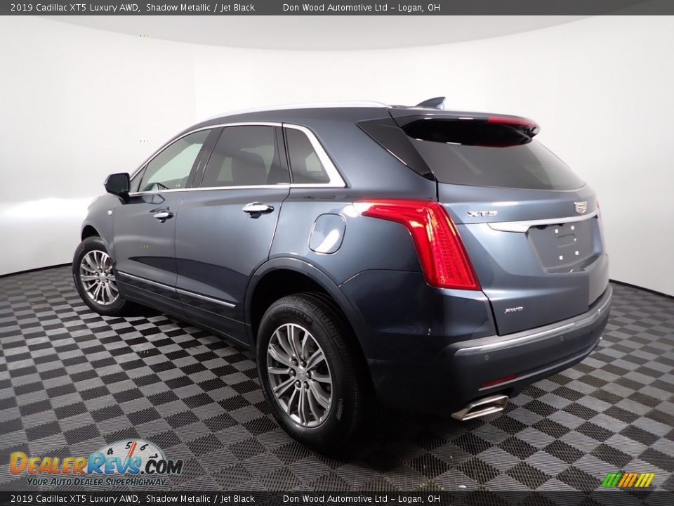 2019 Cadillac XT5 Luxury AWD Shadow Metallic / Jet Black Photo #9