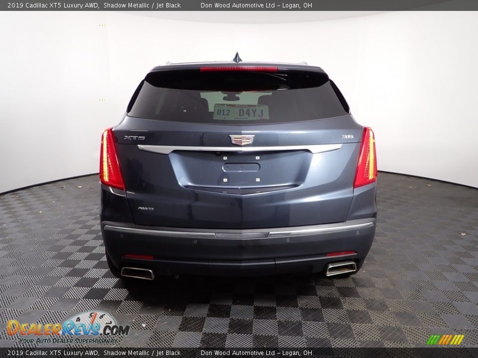 2019 Cadillac XT5 Luxury AWD Shadow Metallic / Jet Black Photo #10