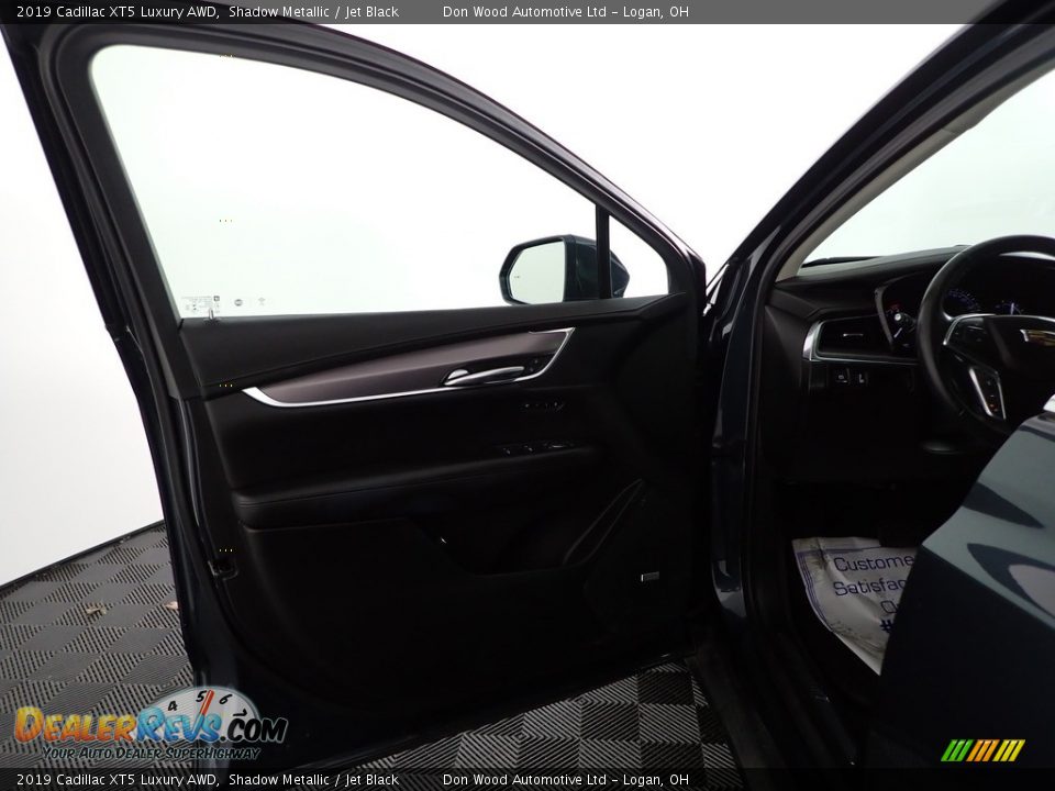 2019 Cadillac XT5 Luxury AWD Shadow Metallic / Jet Black Photo #14