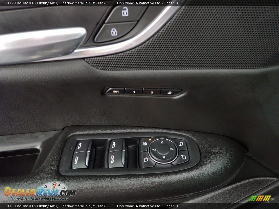 2019 Cadillac XT5 Luxury AWD Shadow Metallic / Jet Black Photo #15