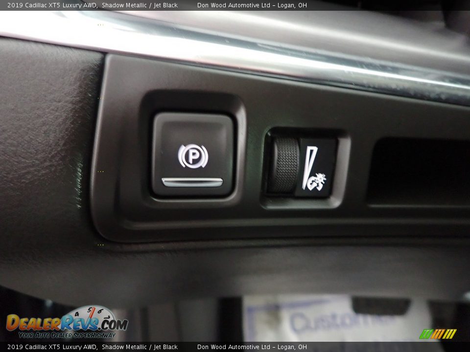 2019 Cadillac XT5 Luxury AWD Shadow Metallic / Jet Black Photo #18