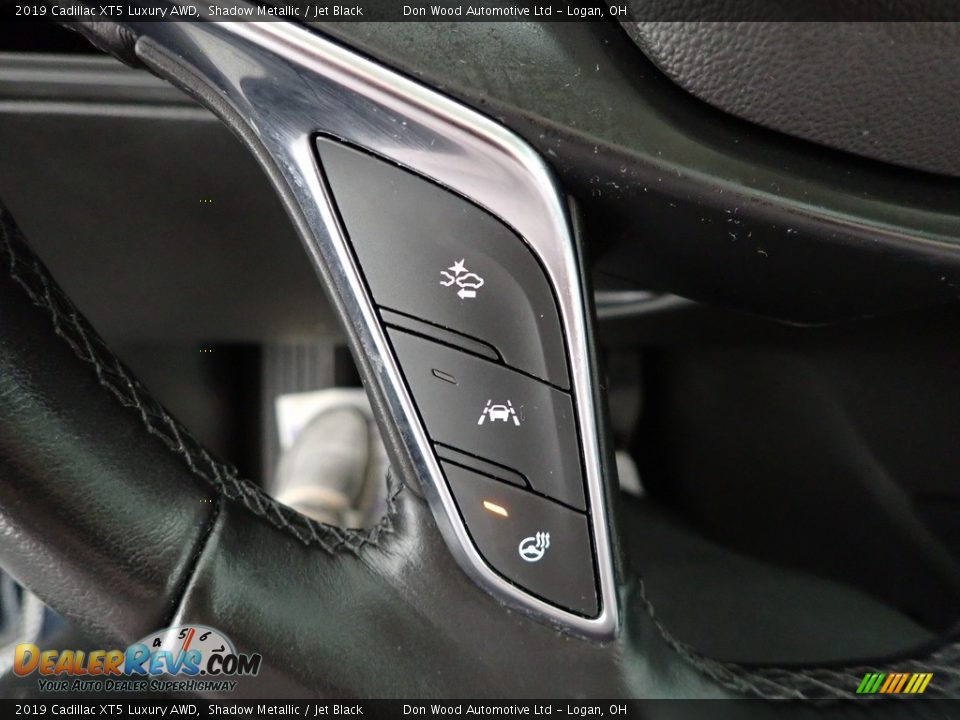 2019 Cadillac XT5 Luxury AWD Shadow Metallic / Jet Black Photo #21