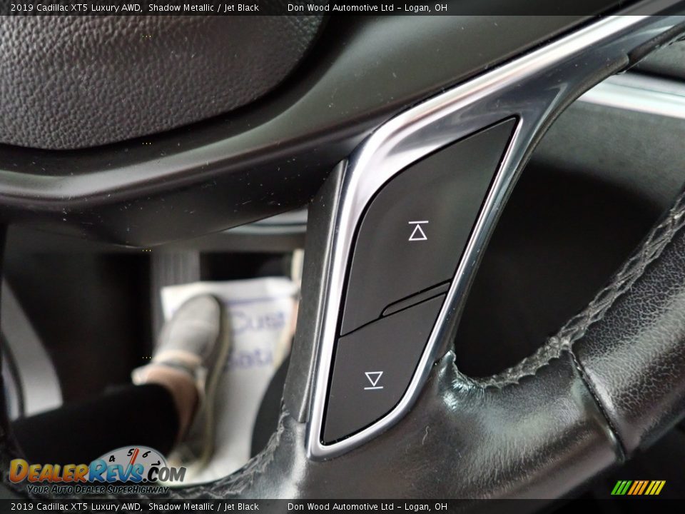 2019 Cadillac XT5 Luxury AWD Shadow Metallic / Jet Black Photo #22