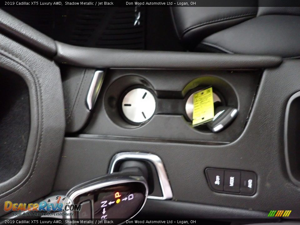 2019 Cadillac XT5 Luxury AWD Shadow Metallic / Jet Black Photo #25
