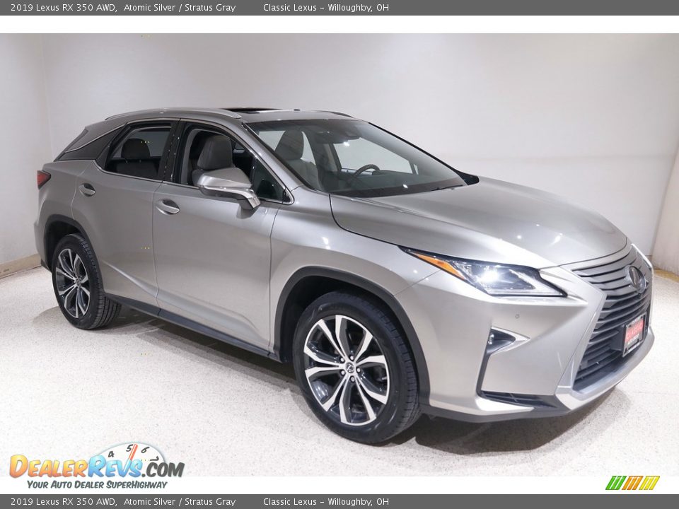 2019 Lexus RX 350 AWD Atomic Silver / Stratus Gray Photo #1