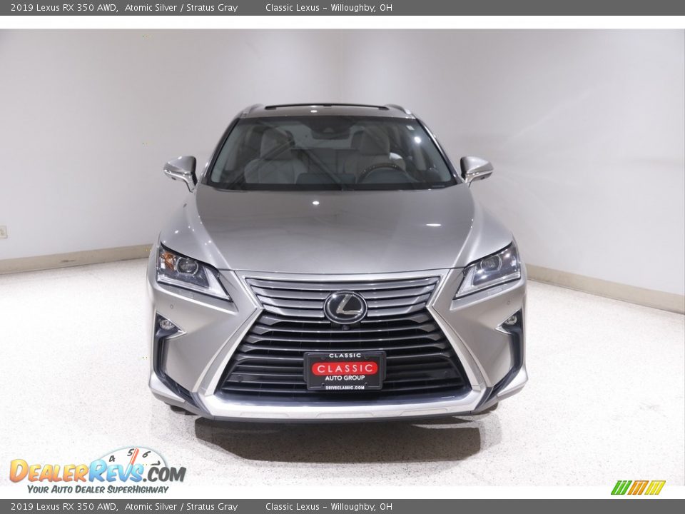 2019 Lexus RX 350 AWD Atomic Silver / Stratus Gray Photo #2