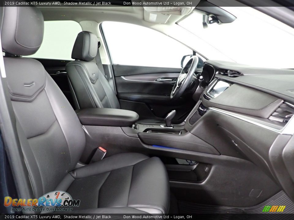 2019 Cadillac XT5 Luxury AWD Shadow Metallic / Jet Black Photo #31