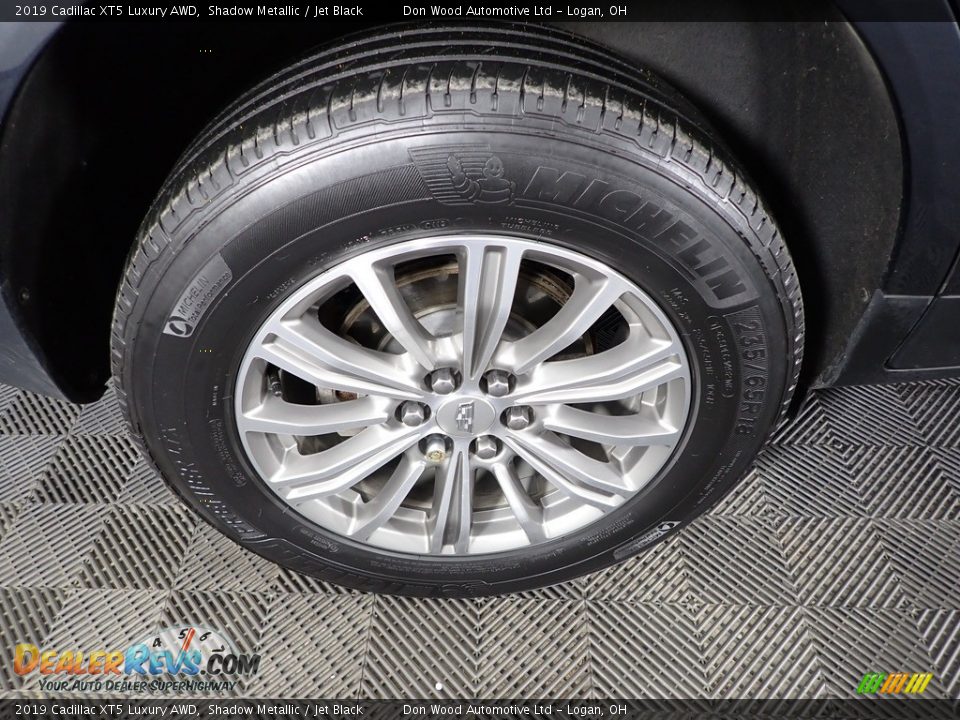 2019 Cadillac XT5 Luxury AWD Shadow Metallic / Jet Black Photo #34