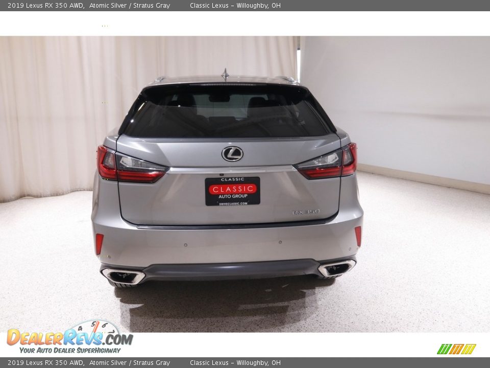 2019 Lexus RX 350 AWD Atomic Silver / Stratus Gray Photo #21