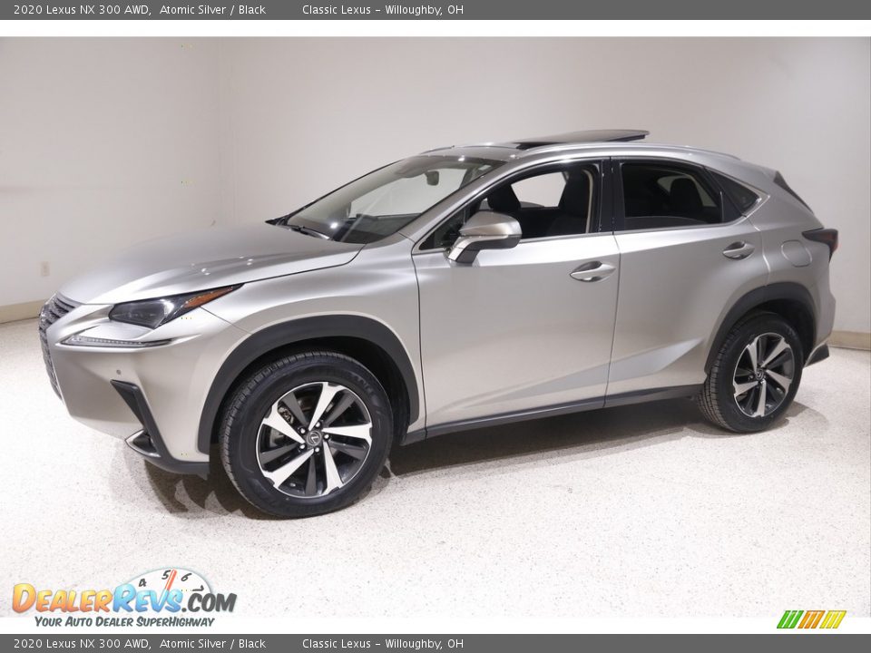 2020 Lexus NX 300 AWD Atomic Silver / Black Photo #3