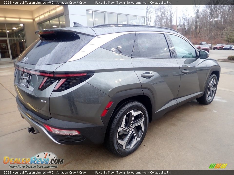 2023 Hyundai Tucson Limited AWD Amazon Gray / Gray Photo #2