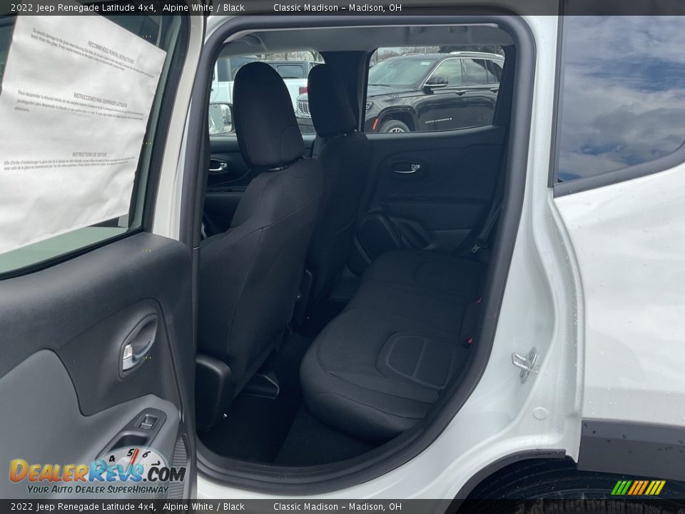 2022 Jeep Renegade Latitude 4x4 Alpine White / Black Photo #3