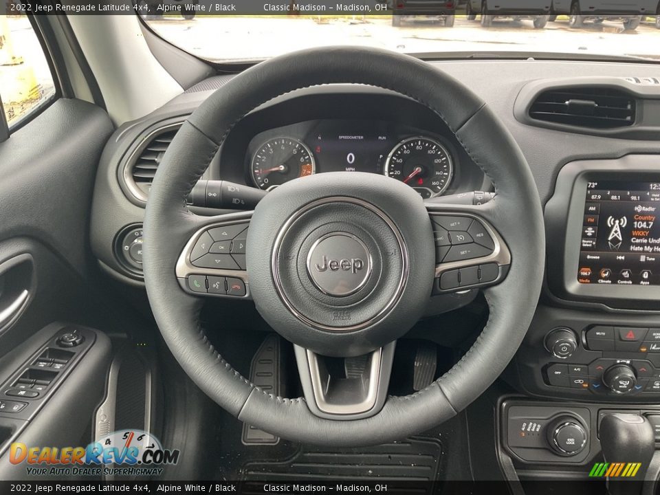 2022 Jeep Renegade Latitude 4x4 Alpine White / Black Photo #4