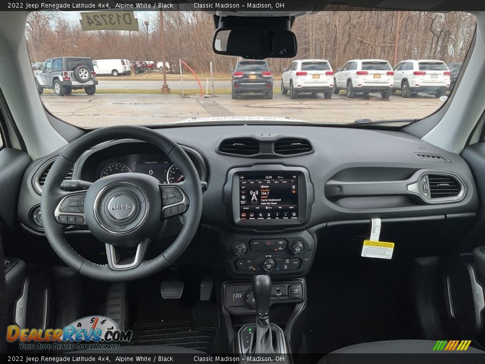 2022 Jeep Renegade Latitude 4x4 Alpine White / Black Photo #5