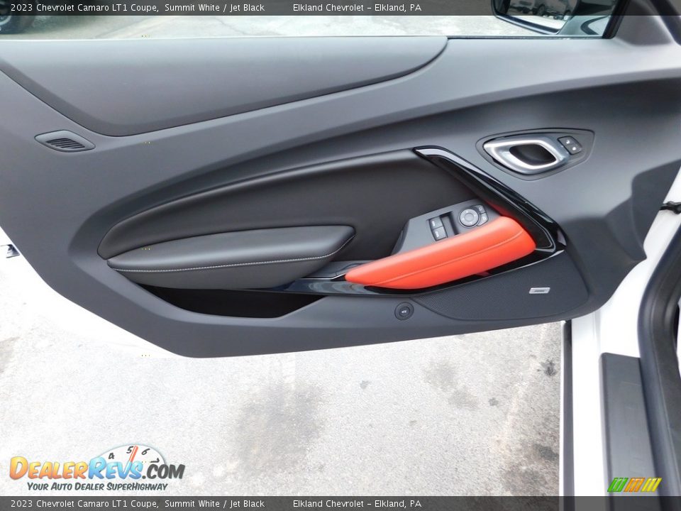Door Panel of 2023 Chevrolet Camaro LT1 Coupe Photo #21