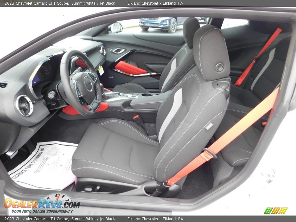 Front Seat of 2023 Chevrolet Camaro LT1 Coupe Photo #24
