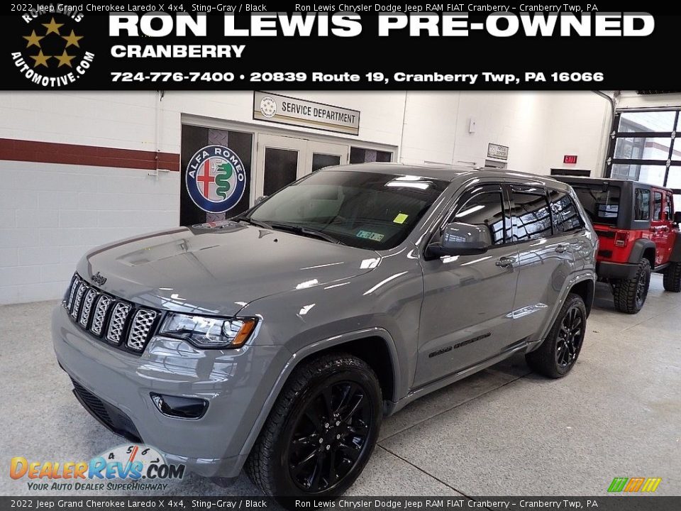 2022 Jeep Grand Cherokee Laredo X 4x4 Sting-Gray / Black Photo #1