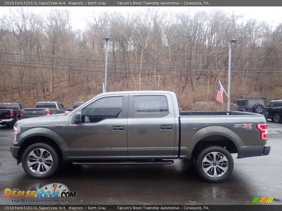 2019 Ford F150 XL SuperCrew 4x4 Magnetic / Earth Gray Photo #5