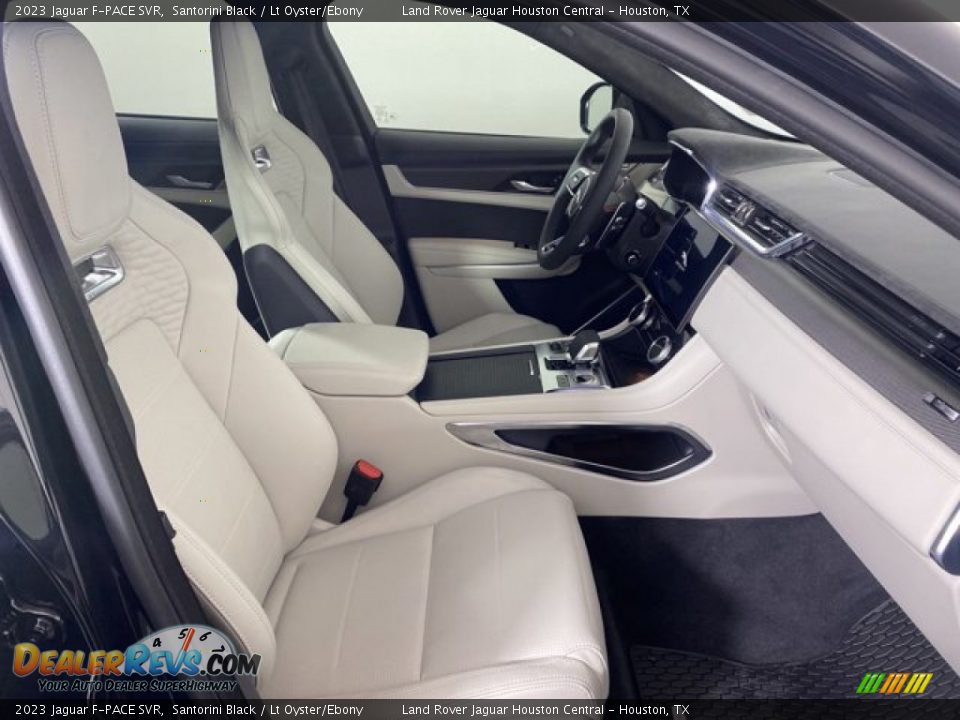 Lt Oyster/Ebony Interior - 2023 Jaguar F-PACE SVR Photo #3