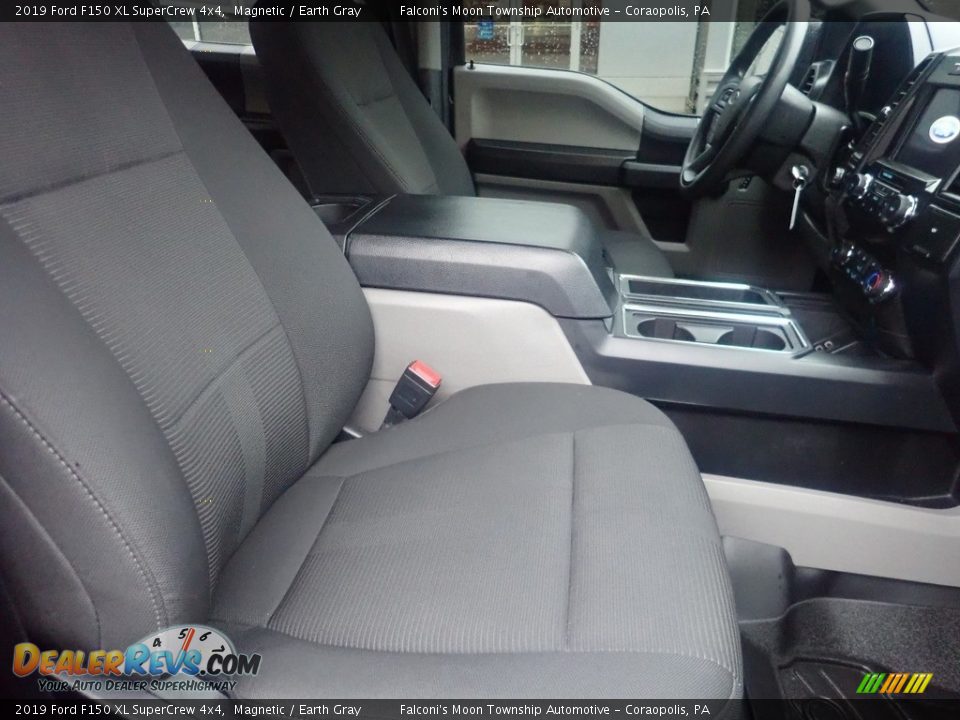 2019 Ford F150 XL SuperCrew 4x4 Magnetic / Earth Gray Photo #10