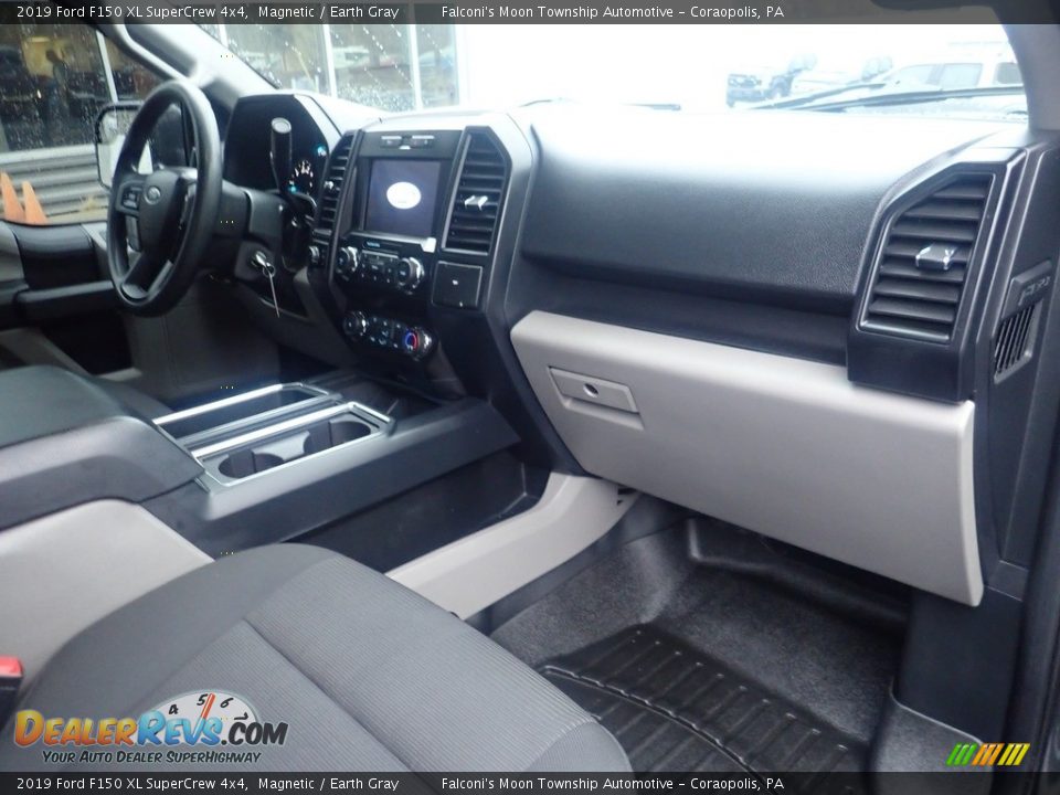 2019 Ford F150 XL SuperCrew 4x4 Magnetic / Earth Gray Photo #11