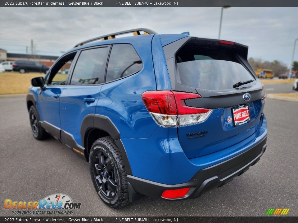 2023 Subaru Forester Wilderness Geyser Blue / Black Photo #4