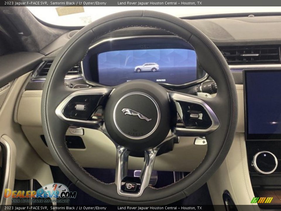 2023 Jaguar F-PACE SVR Steering Wheel Photo #17