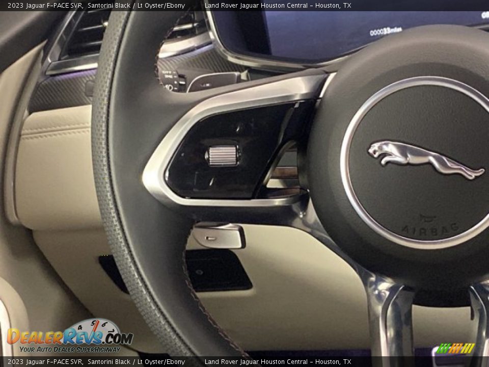 2023 Jaguar F-PACE SVR Steering Wheel Photo #18
