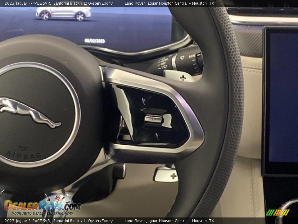 2023 Jaguar F-PACE SVR Steering Wheel Photo #19