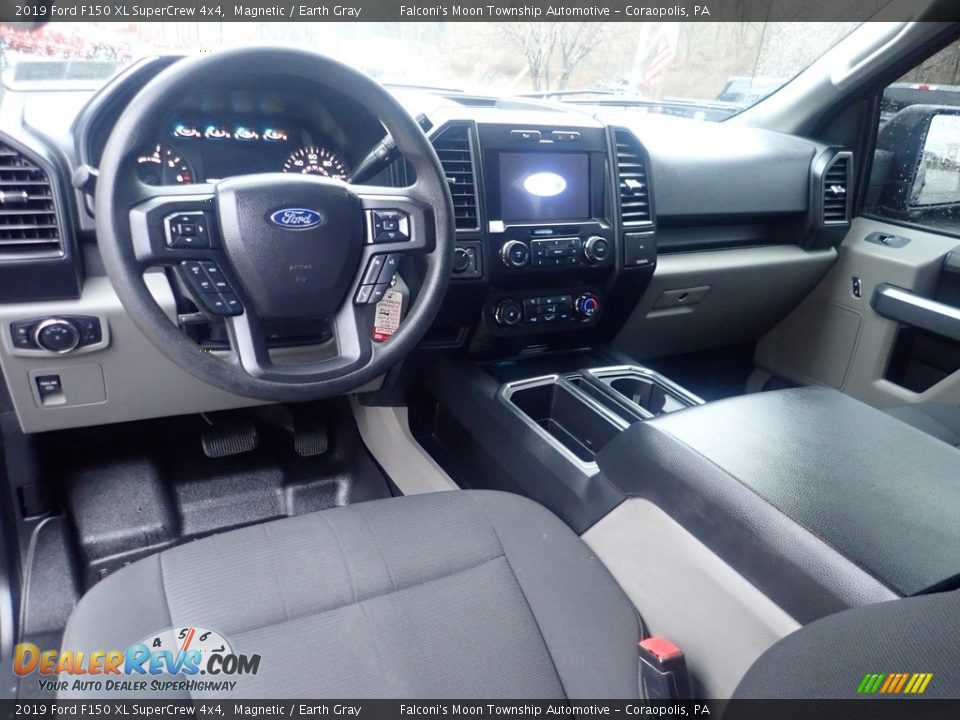 2019 Ford F150 XL SuperCrew 4x4 Magnetic / Earth Gray Photo #20