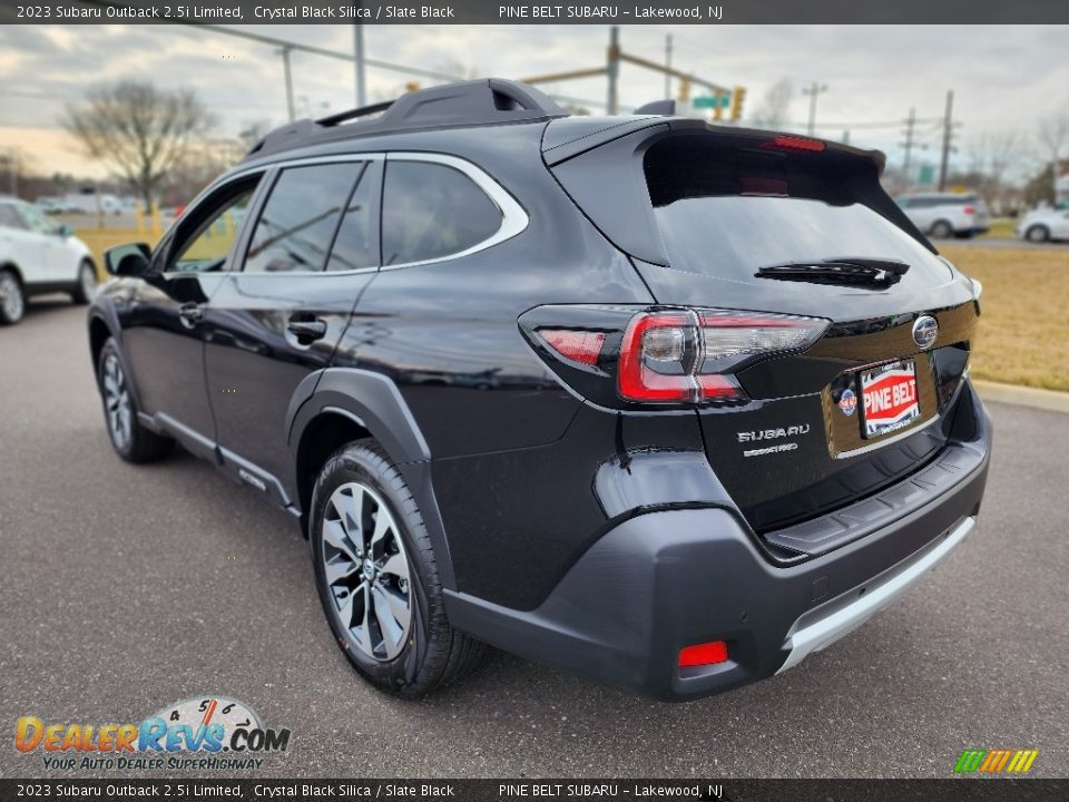 2023 Subaru Outback 2.5i Limited Crystal Black Silica / Slate Black Photo #4