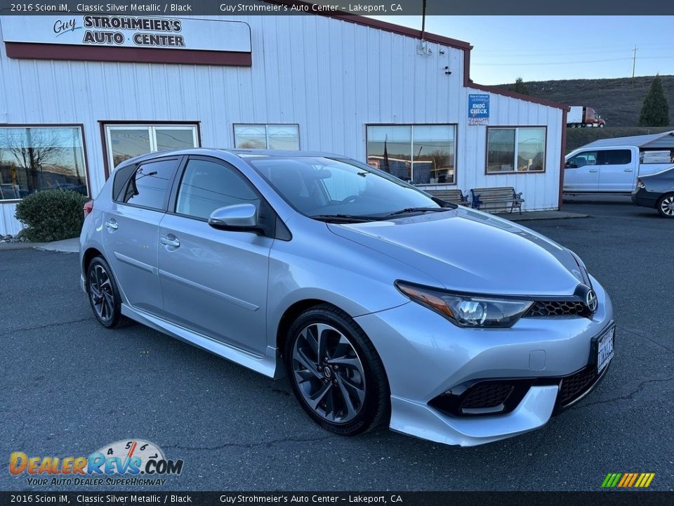 2016 Scion iM Classic Silver Metallic / Black Photo #1