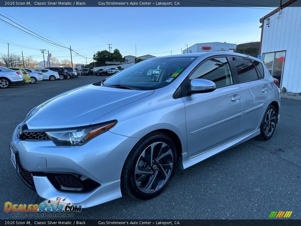 2016 Scion iM Classic Silver Metallic / Black Photo #3